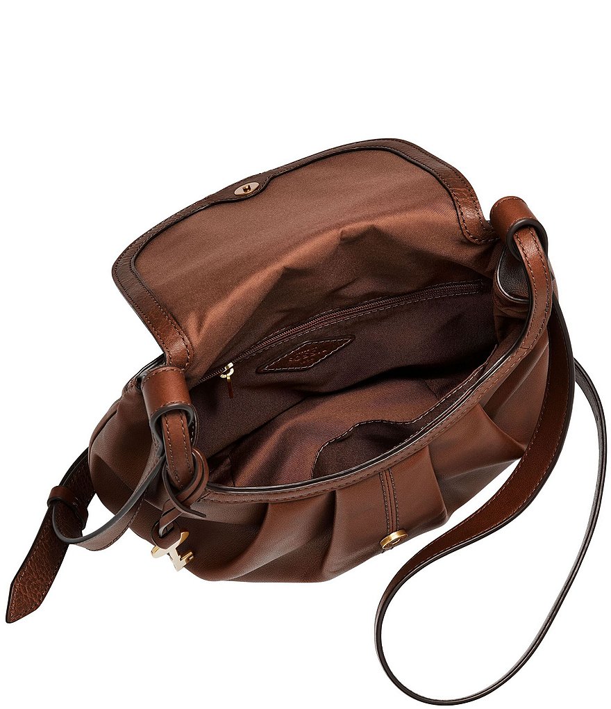 ZAC Zac Posen Belay Iridescent Saddle Crossbody Bag