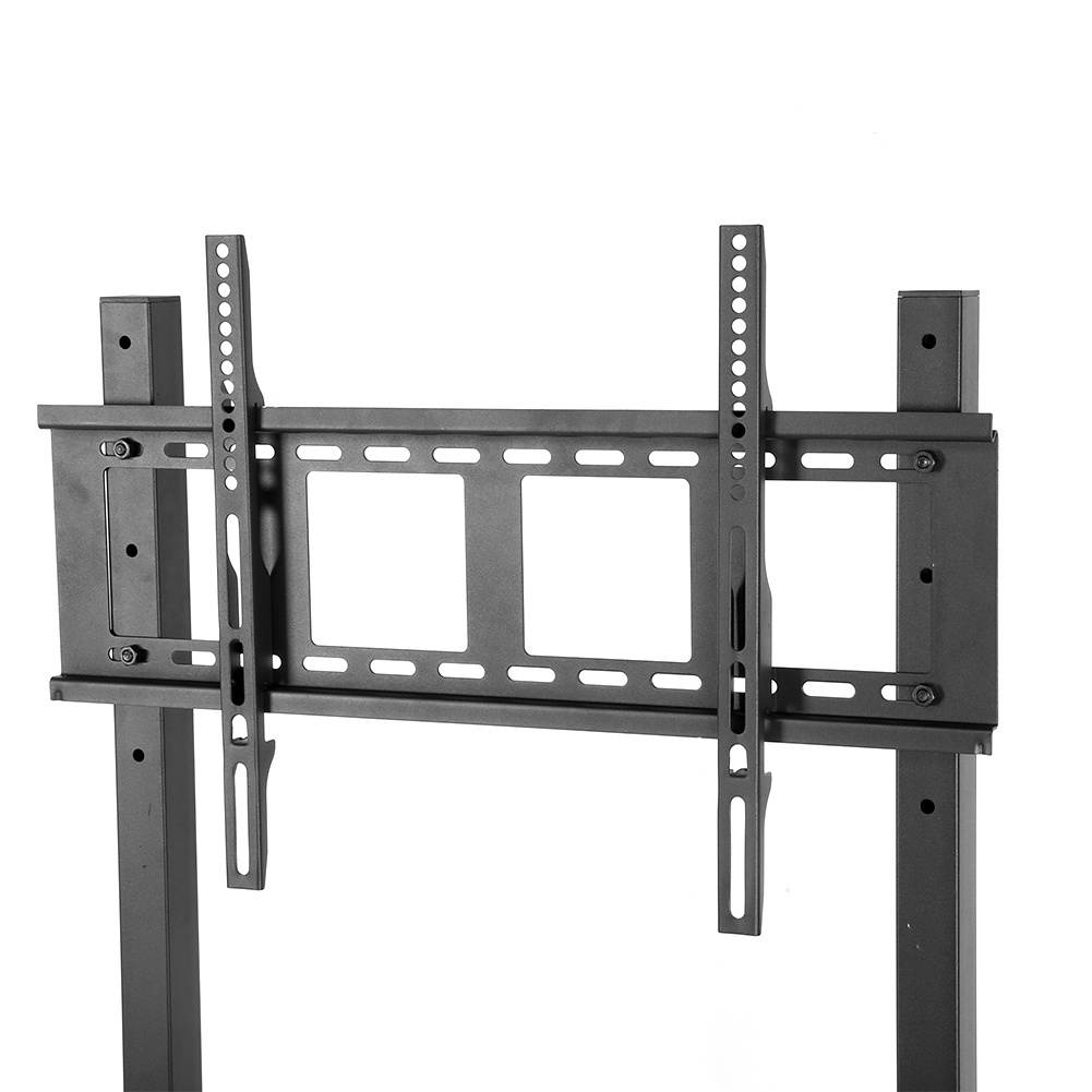 Mobile TV Stand Rolling TV Cart with Wheels for 32-70in LCD TV w/ 2 Layers Panel