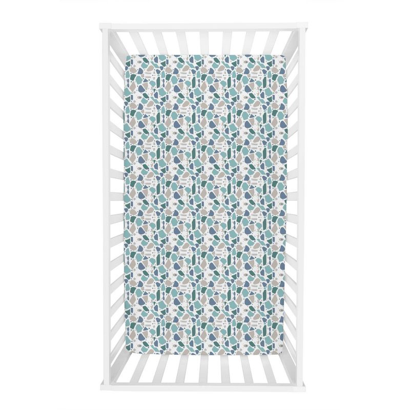 Trend Lab Fitted Crib Sheet - Terrazzo