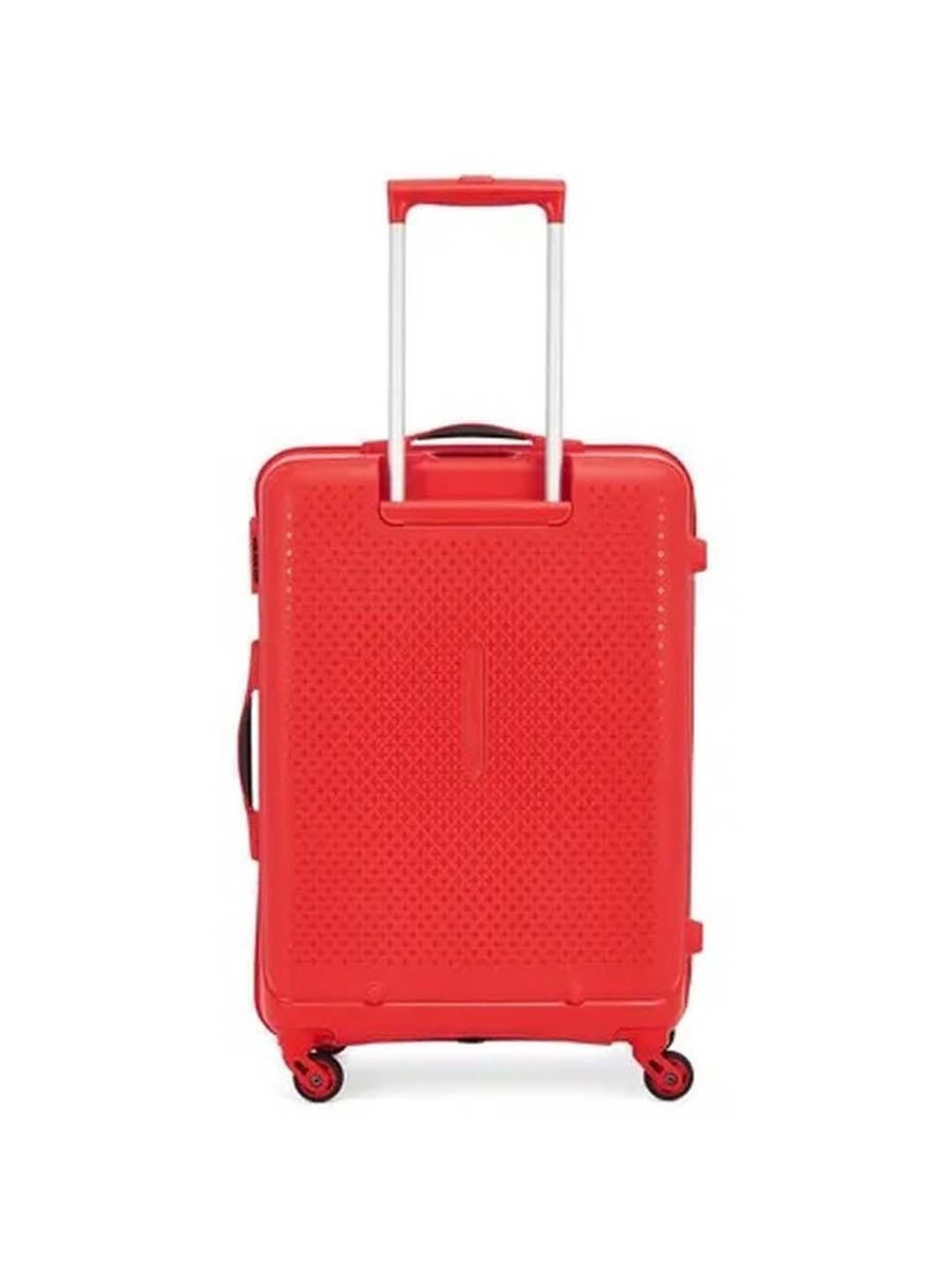 VIP Stargaze Red Printed Hard Medium Trolley Bag - 46 cm