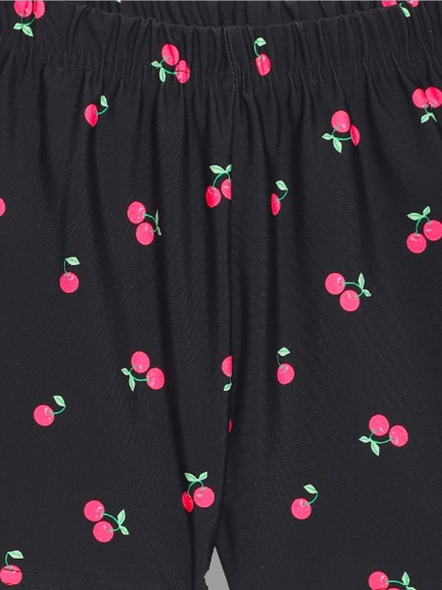 Cukoo Kids Black & Pink Printed Swimming Shorts