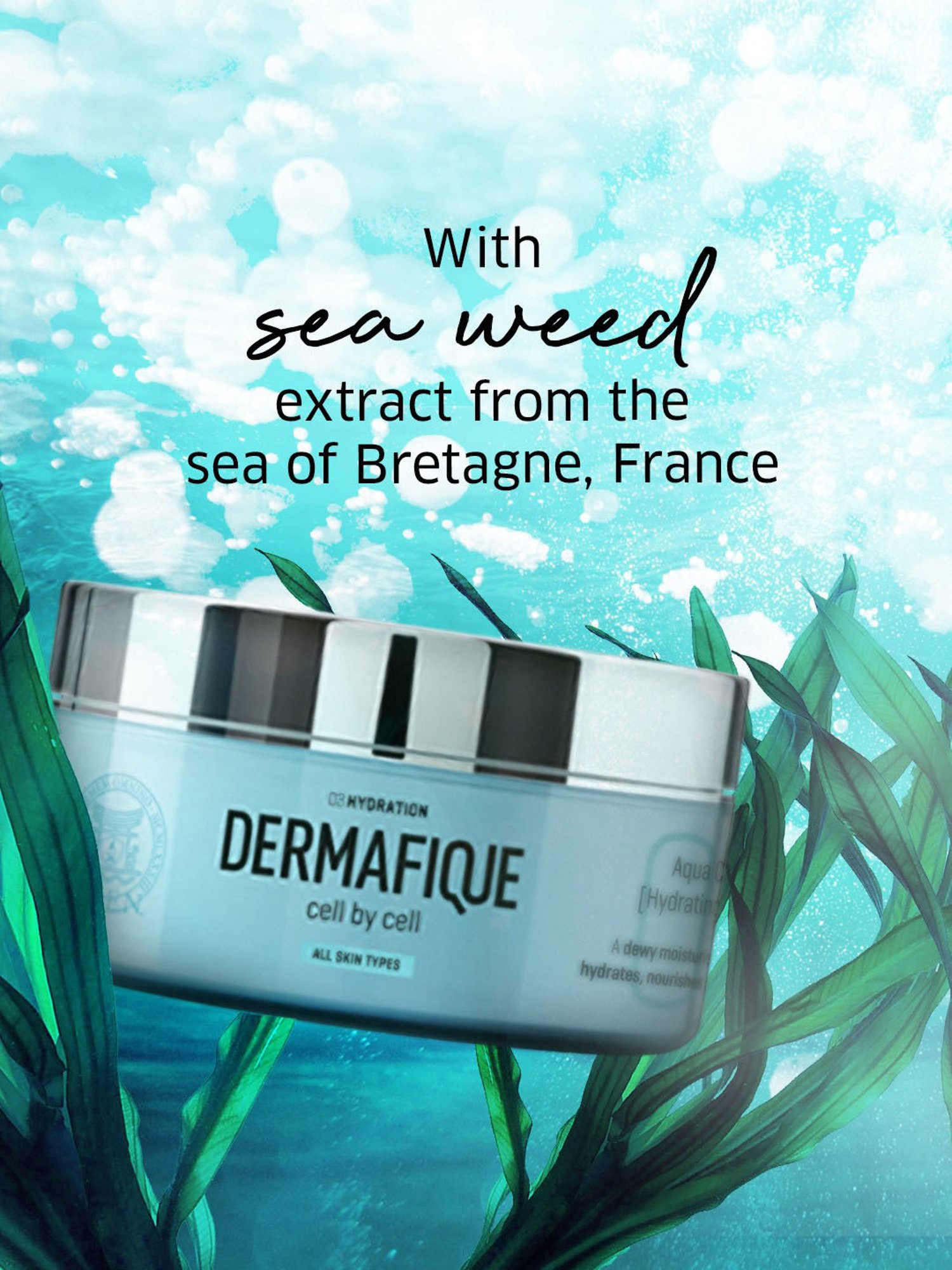 Dermafique Aqua Cloud Hydrating Creme - 200 gm