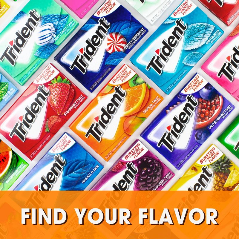 Trident Tropical Twist Gum - 8ct