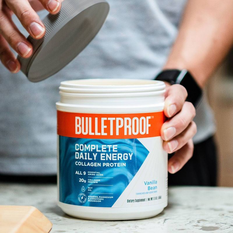 Bulletproof Complete Daily Energy Collagen Protein - Vanilla - 12.9oz