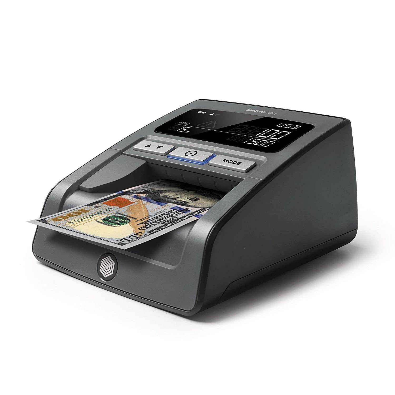 Safescan 185-S - Multi-direction automatic counterfeit bill detector - 100% dollar bill verification - 112-0575