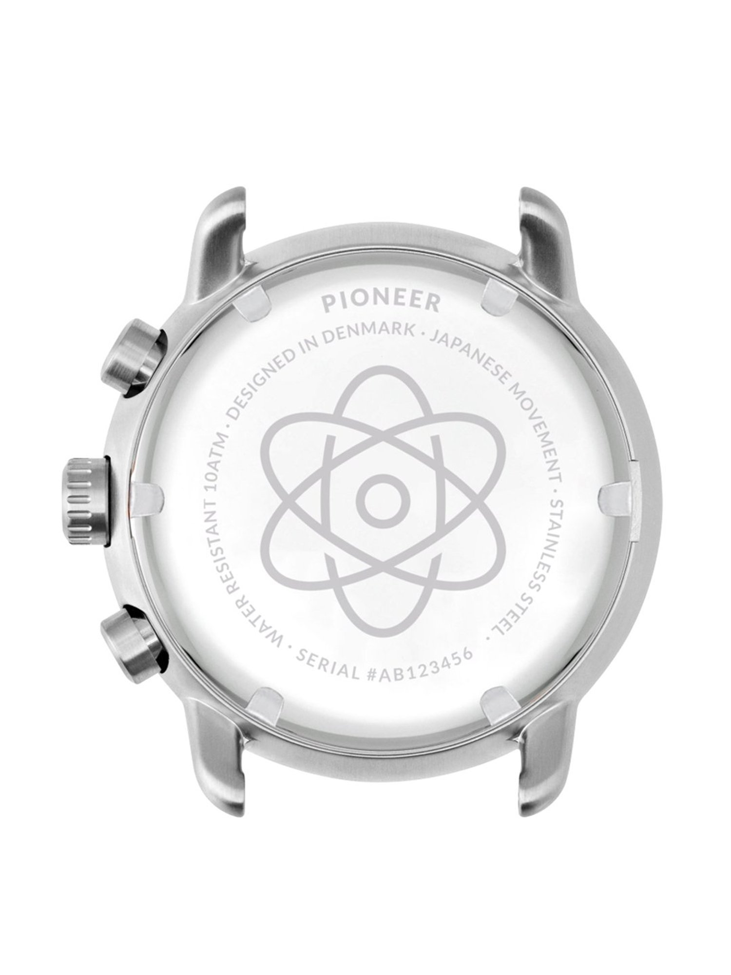 Nordgreen PI42SILEBRBS Pioneer Analog Watch for Men