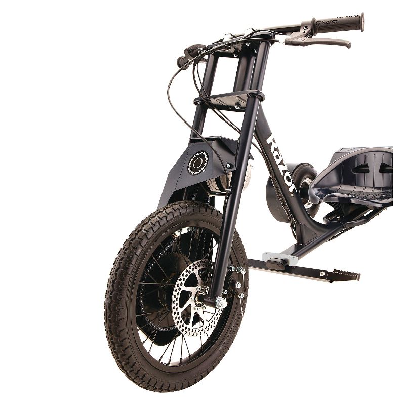 Razor DXT Electric Powered Drift Trike - Black