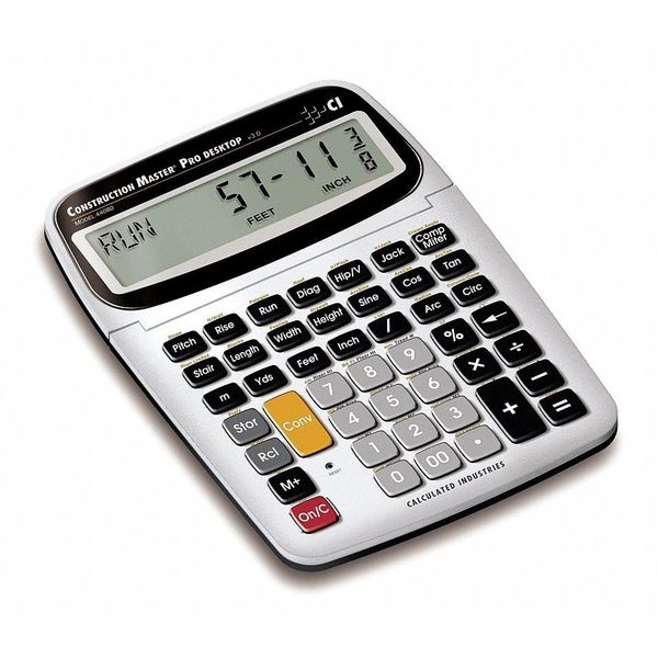 Desktop Construction Calculator CALCULATED INDUSTRIES 44080