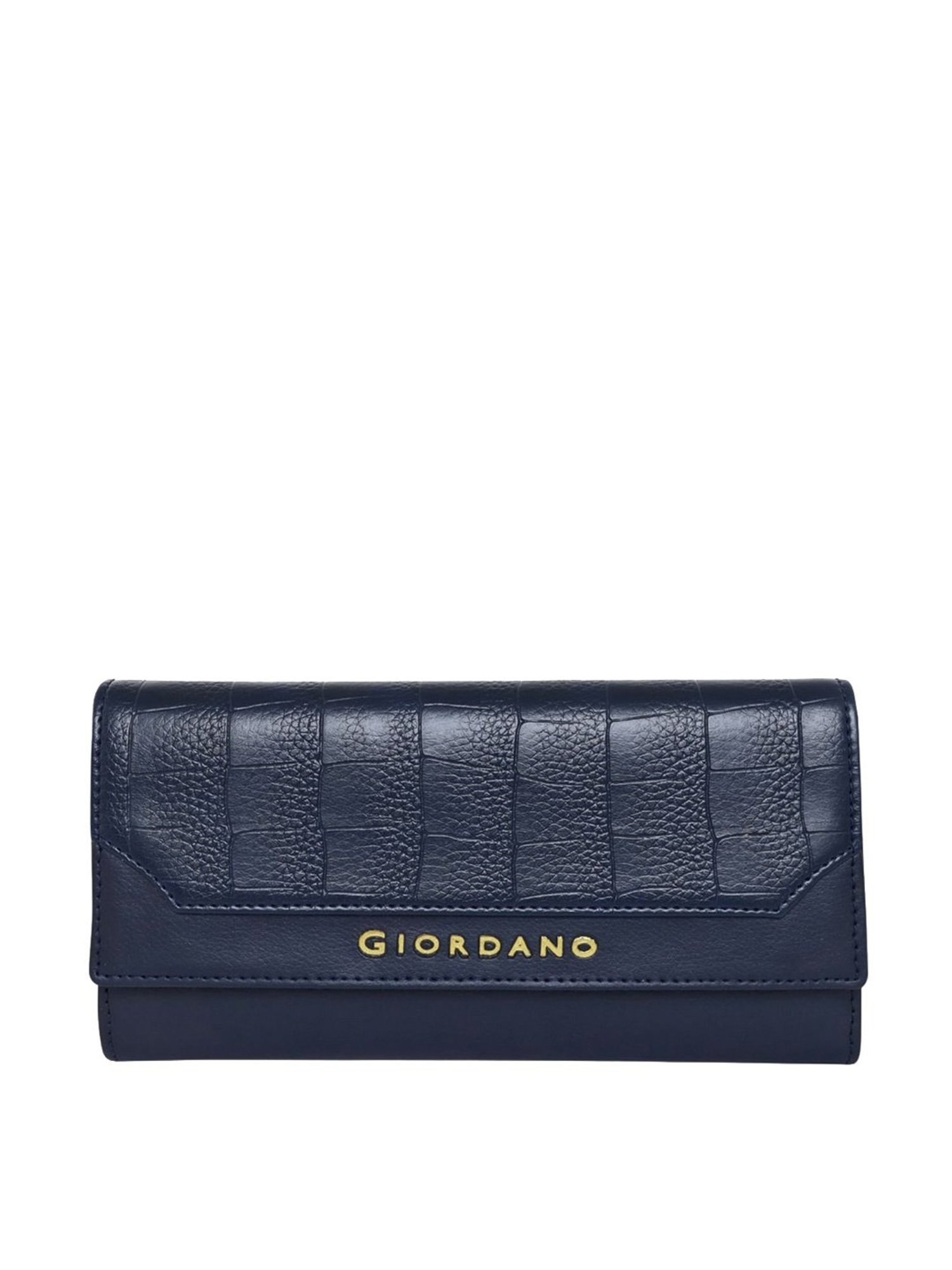 Giordano Navy Textured Wallet for Women