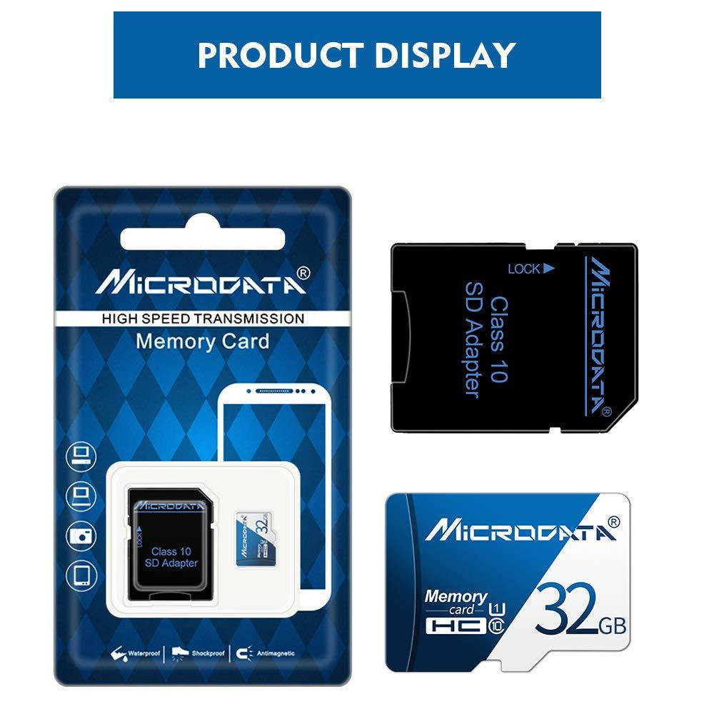 Microsd High Speed Memory Cards 4GB 8GB 16GB 32GB 64GB 128GB SD Adapter Memory Flash Card for Drone Camera Memory Card - Blue