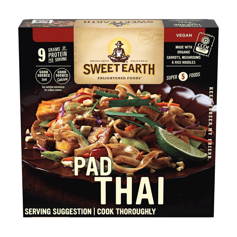 Sweet Earth Frozen Pad Thai - 9oz