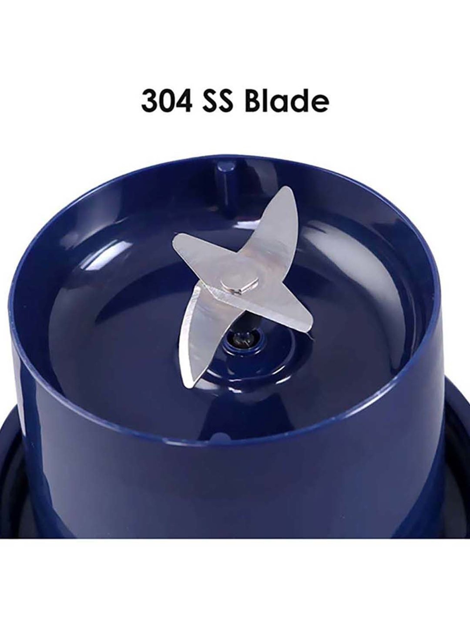 Wonderchef Nutri-Cup 40W Portable Blender with USB Charging (Blue)