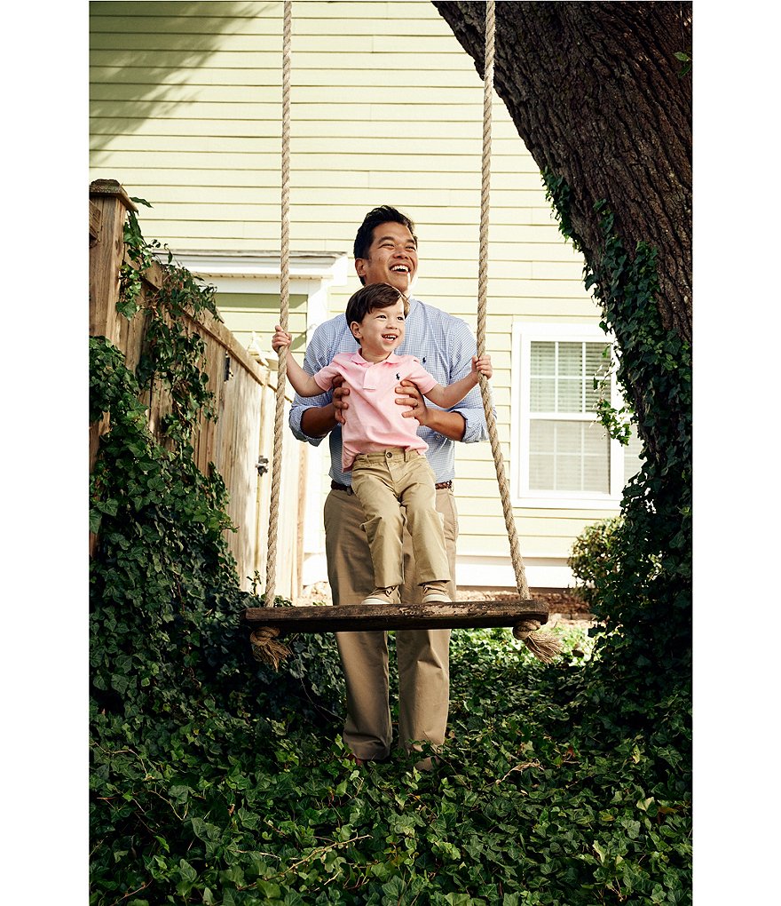 Nautica Big Boys 8-20 Short-Sleeve Vertical Logo Polo