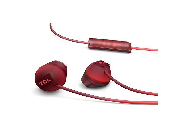 TCL Sunset Orange In-ear Headphones with Mic - SOCL200OR - Stereo - Mini-phone - Wired - 32 Ohm - 15 Hz - 22 kHz - Earbud - Binaural - In-ear