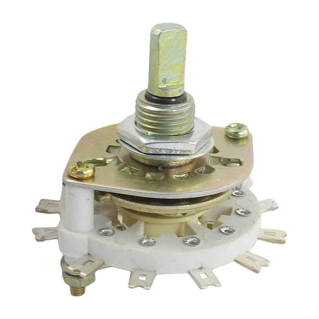 Unique Bargains Unique Bargains 1P11T 220V KSZ-1X11 PCB Mounting Band Rotary Switch 1 Deck