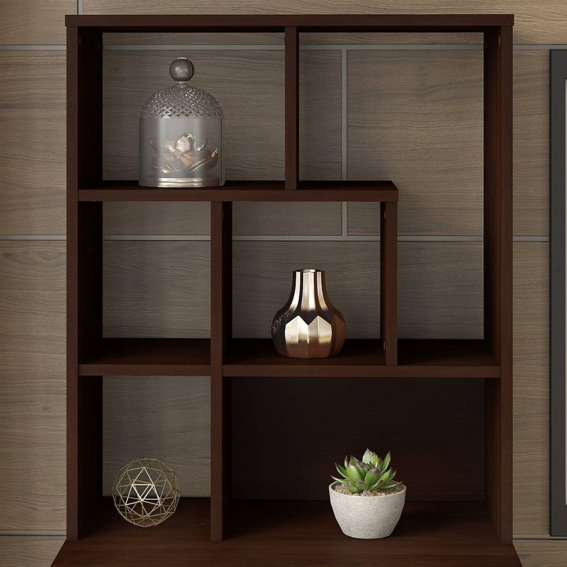 Centura Bookcase Hutch Century Walnut - Kathy Ireland Office