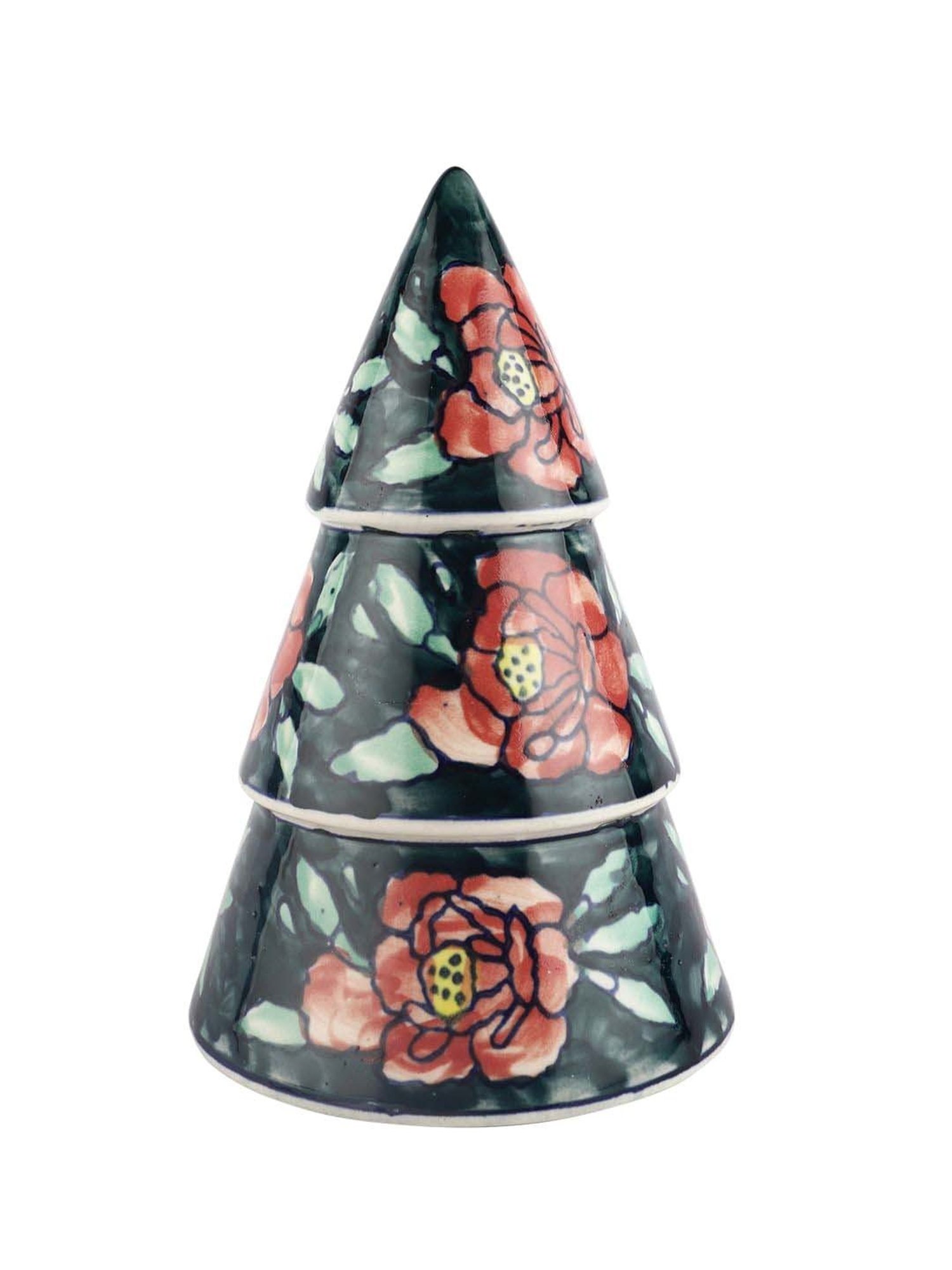 eCraftIndia Golden Handcrafted Engraved Palm Buddha Decorative Showpiece