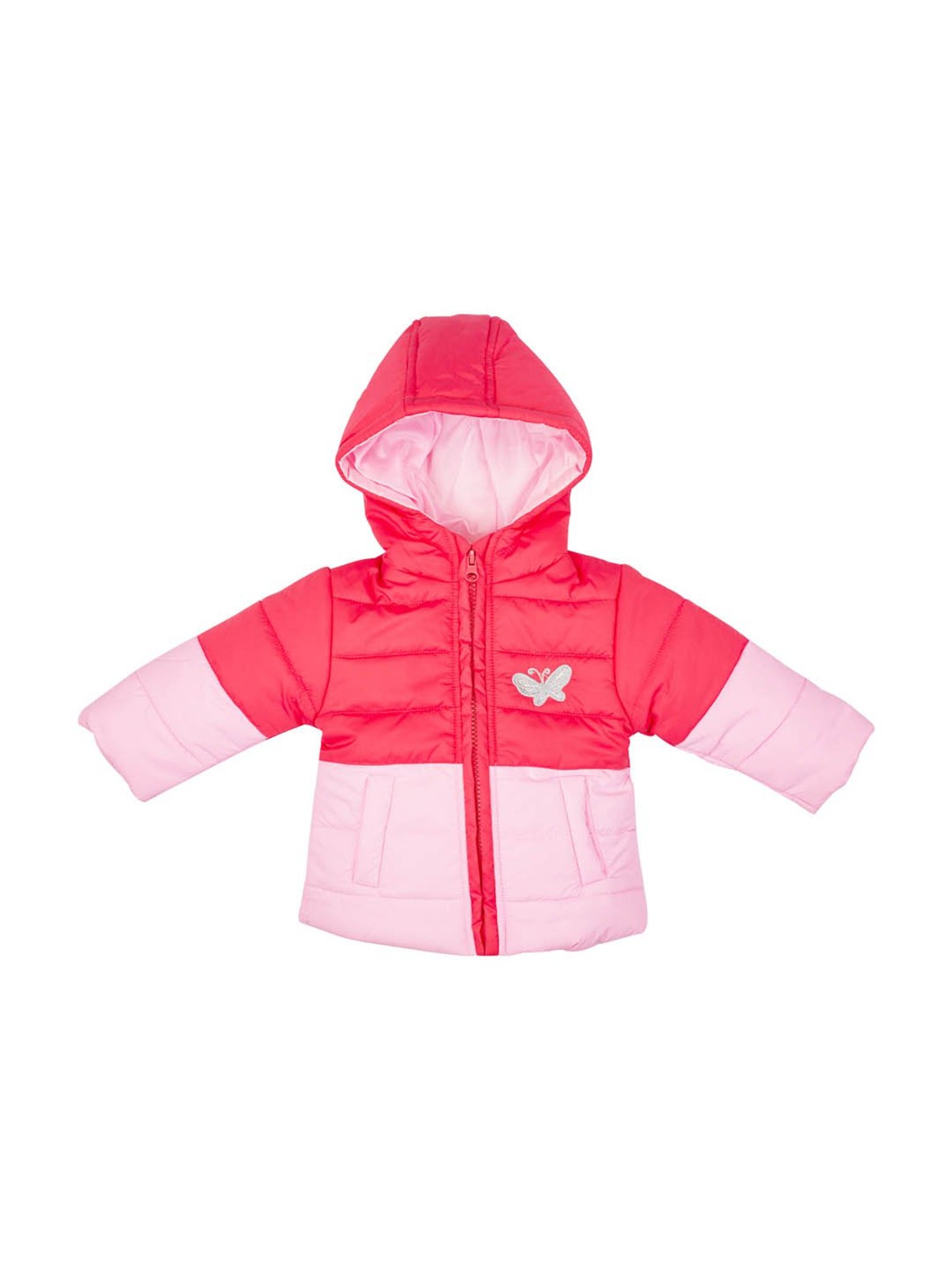 Nino Bambino Kids Red & Pink Printed Full Sleeves Jacket