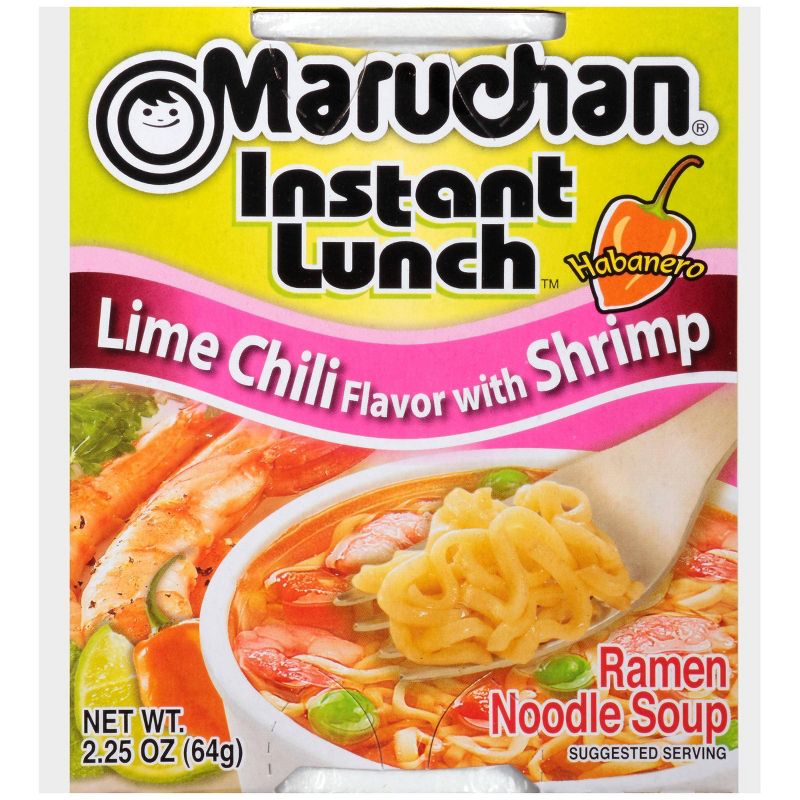 Maruchan Instant Lunch Lime Chili Flavor with Shrimp Soup - 2.25oz