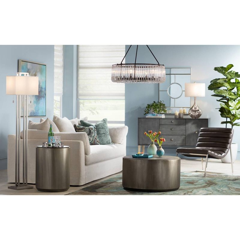 Crestview Collection Trenton Round End Table