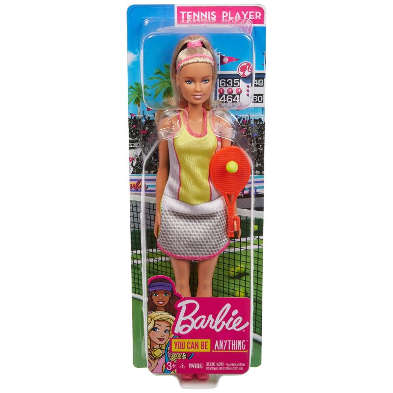 Barbie You Can Be Anything Tennis Player Doll