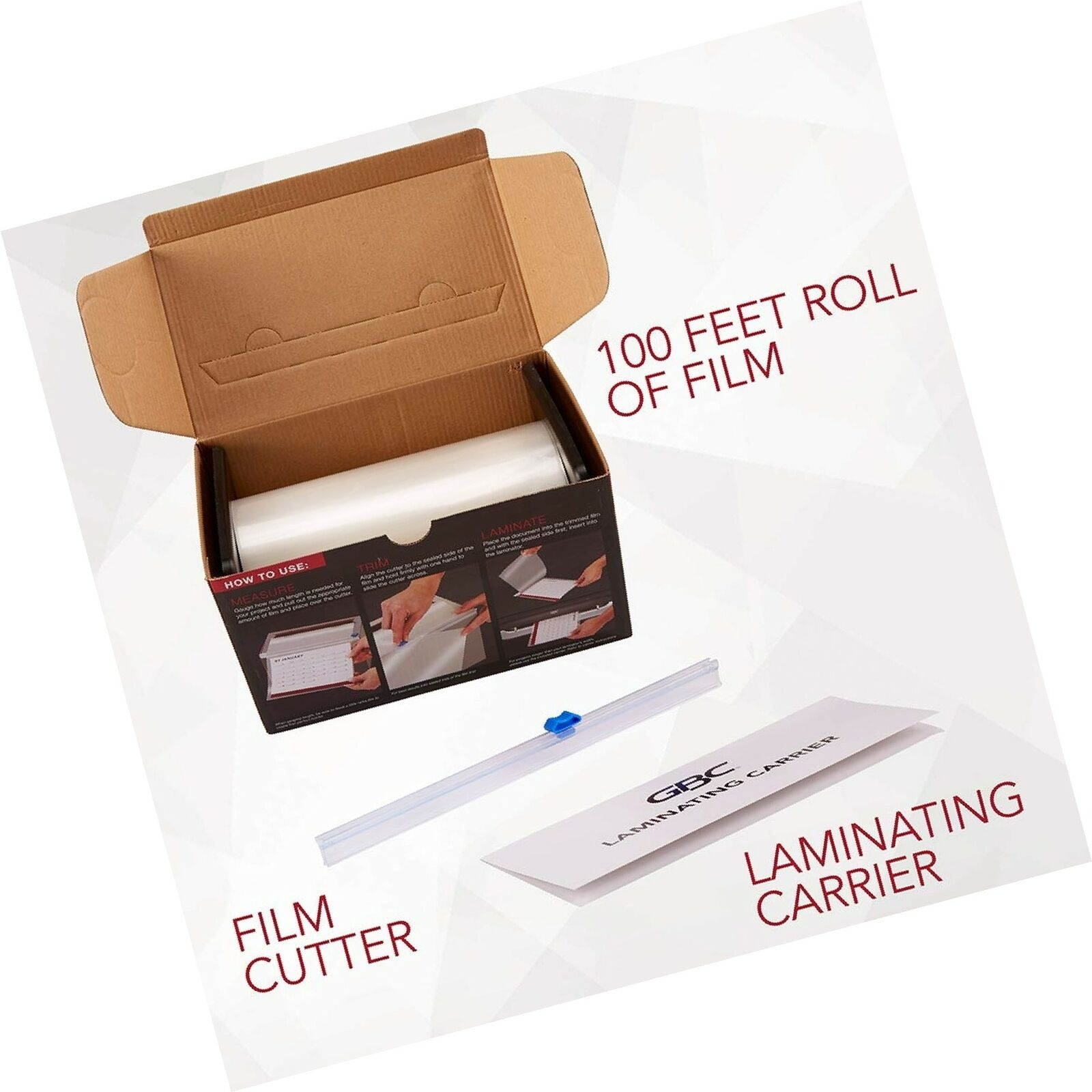 GBC Select-A-Size Thermal Lamination Film, Laminating Roll, for 9" & 12" Lami...