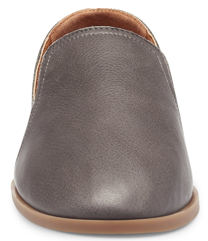 Trotters Harlow Lizard Patent Suede Leather Slip-Ons