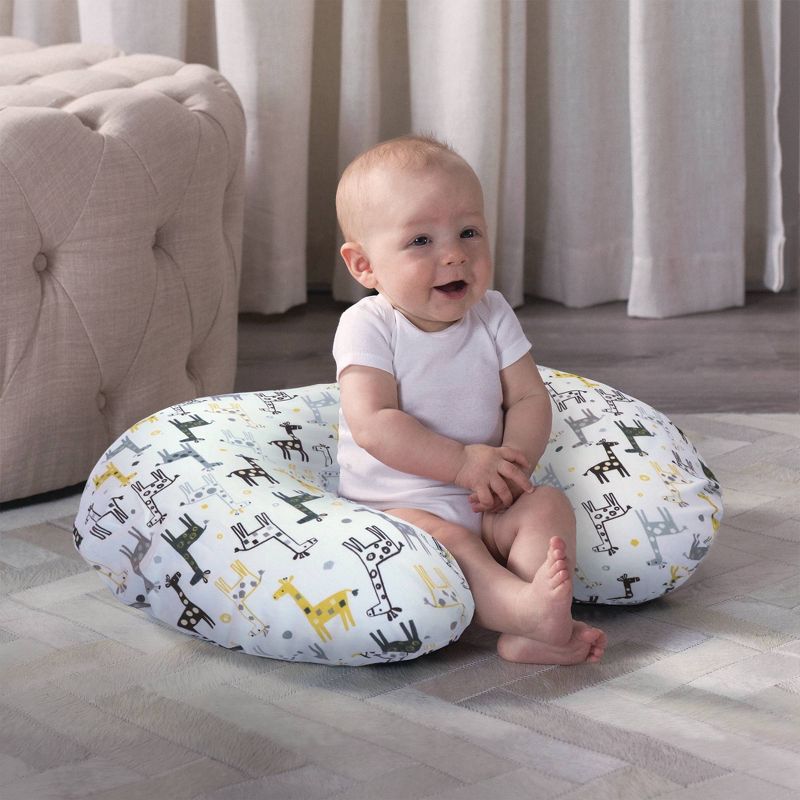 Boppy Original Feeding and Infant Support Pillow - Floral Stripes