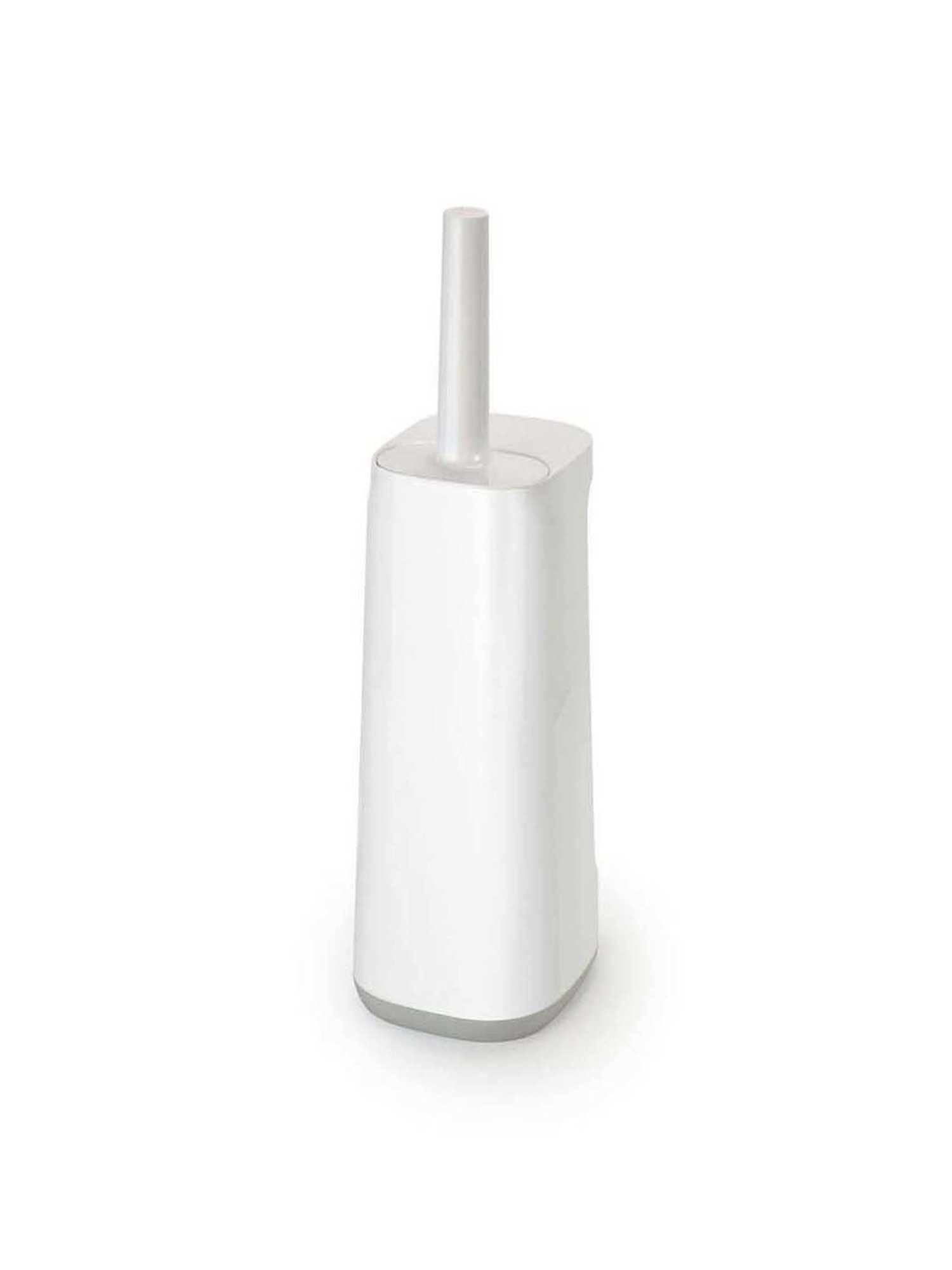 Joseph Joseph White & Grey Plastic Toilet Brush With Caddy