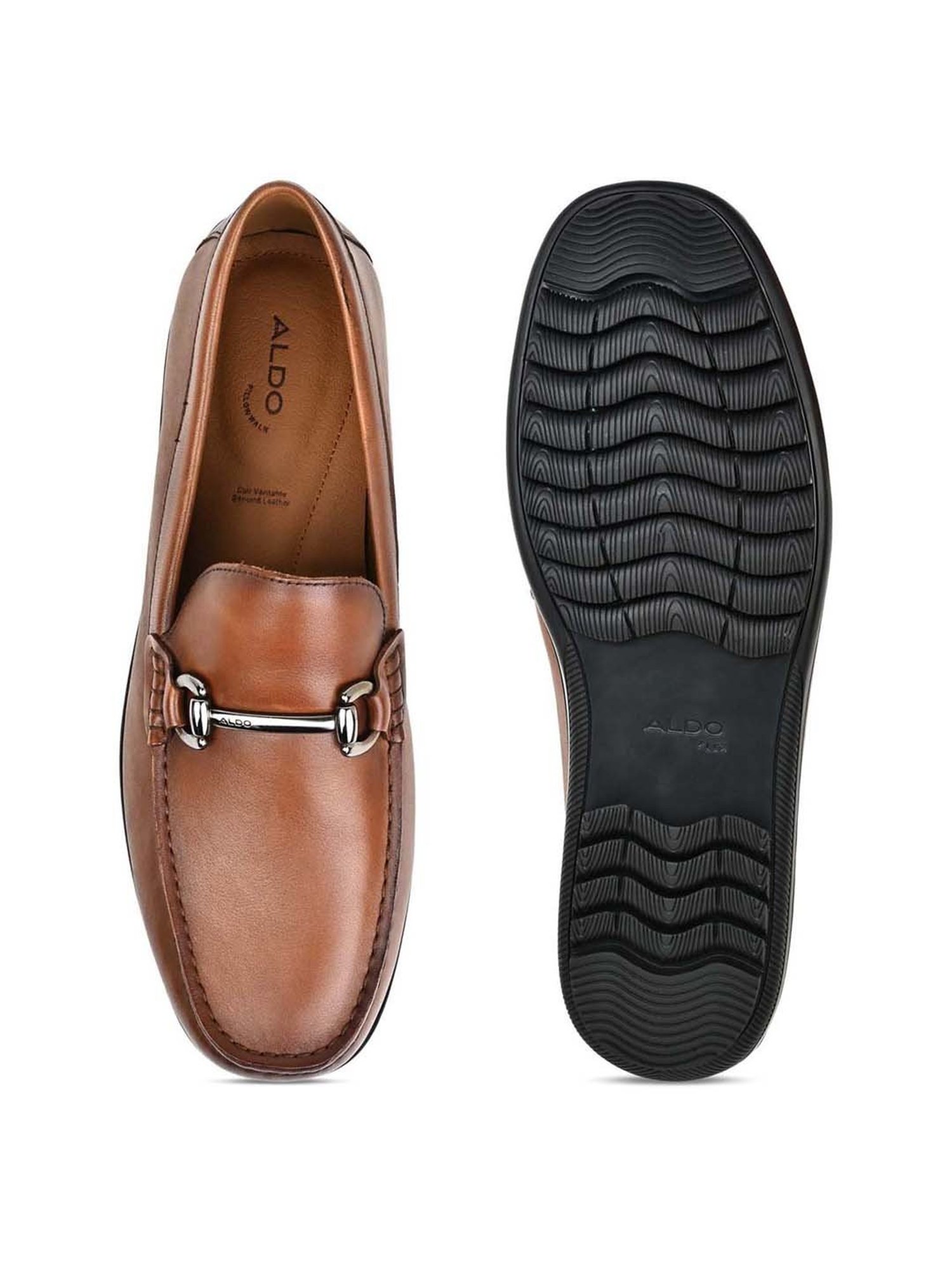 Aldo Men's Brown Casual Loafers