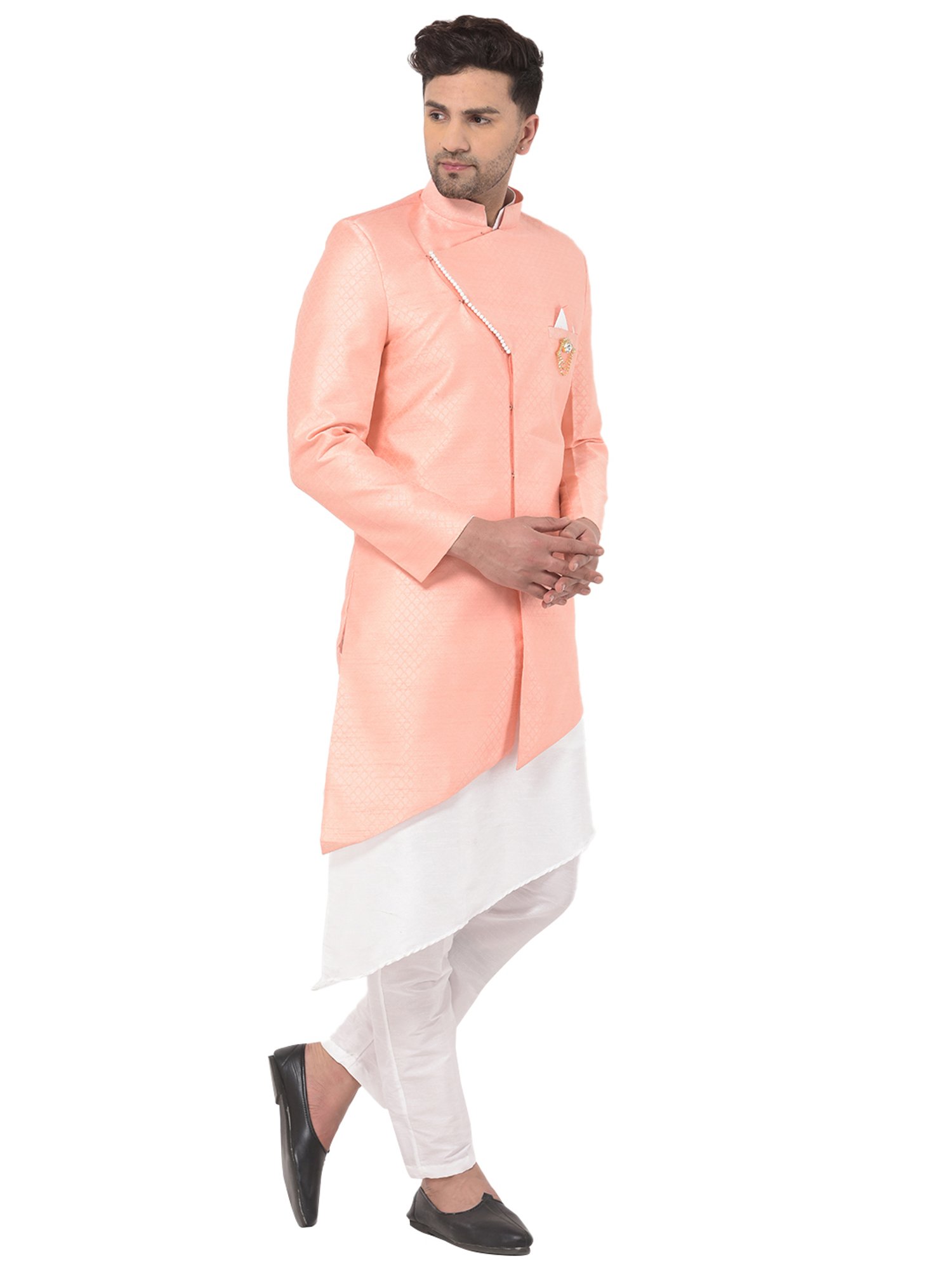 SG RAJASAHAB Multi Regular Fit Kurta Set