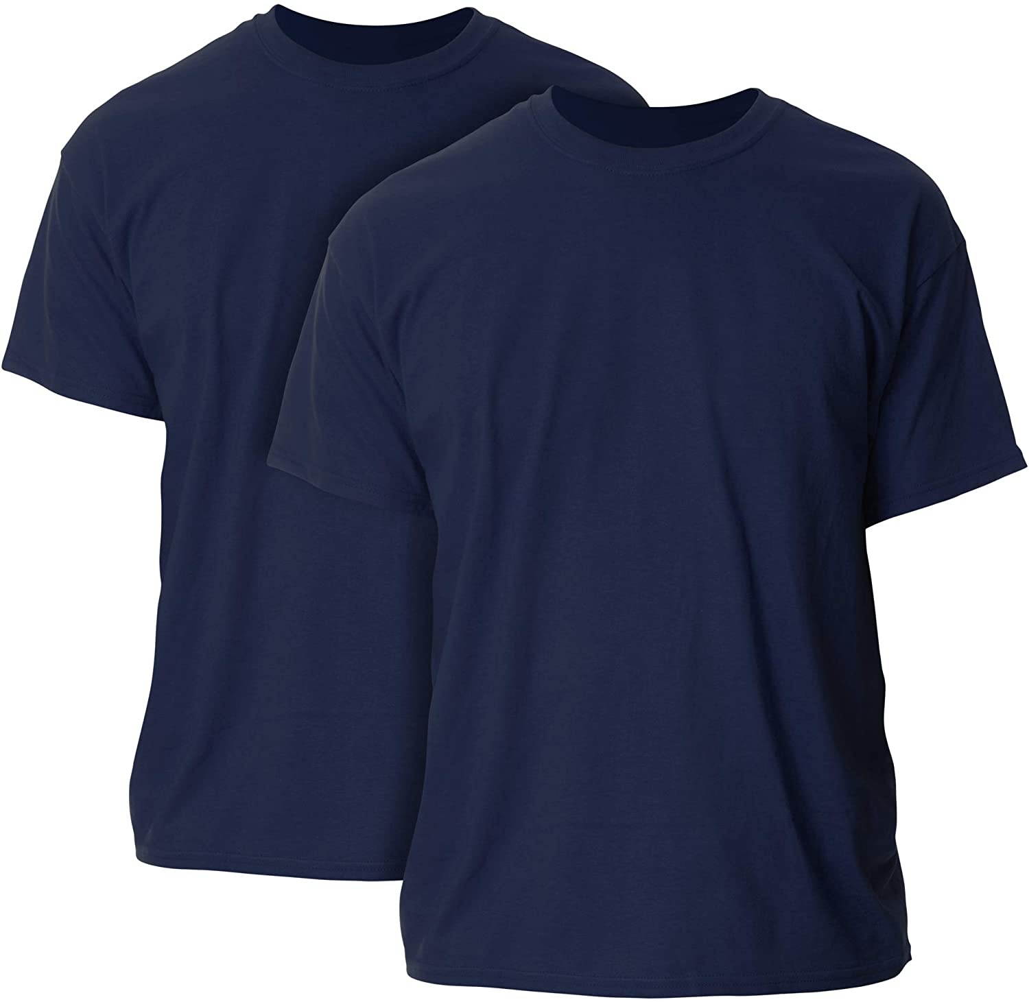 Gildan Men's Heavy Cotton Adult T-Shirt, 2-Pack