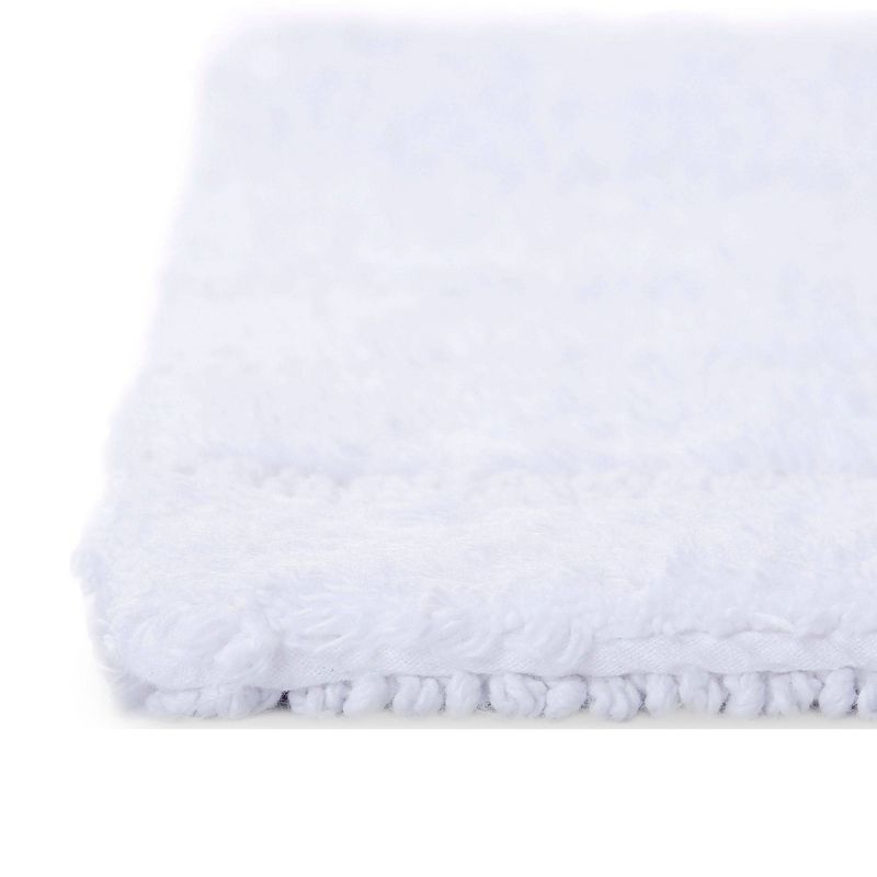 2pc Newton Oasis Bath Mat Set White - Nicole Miller