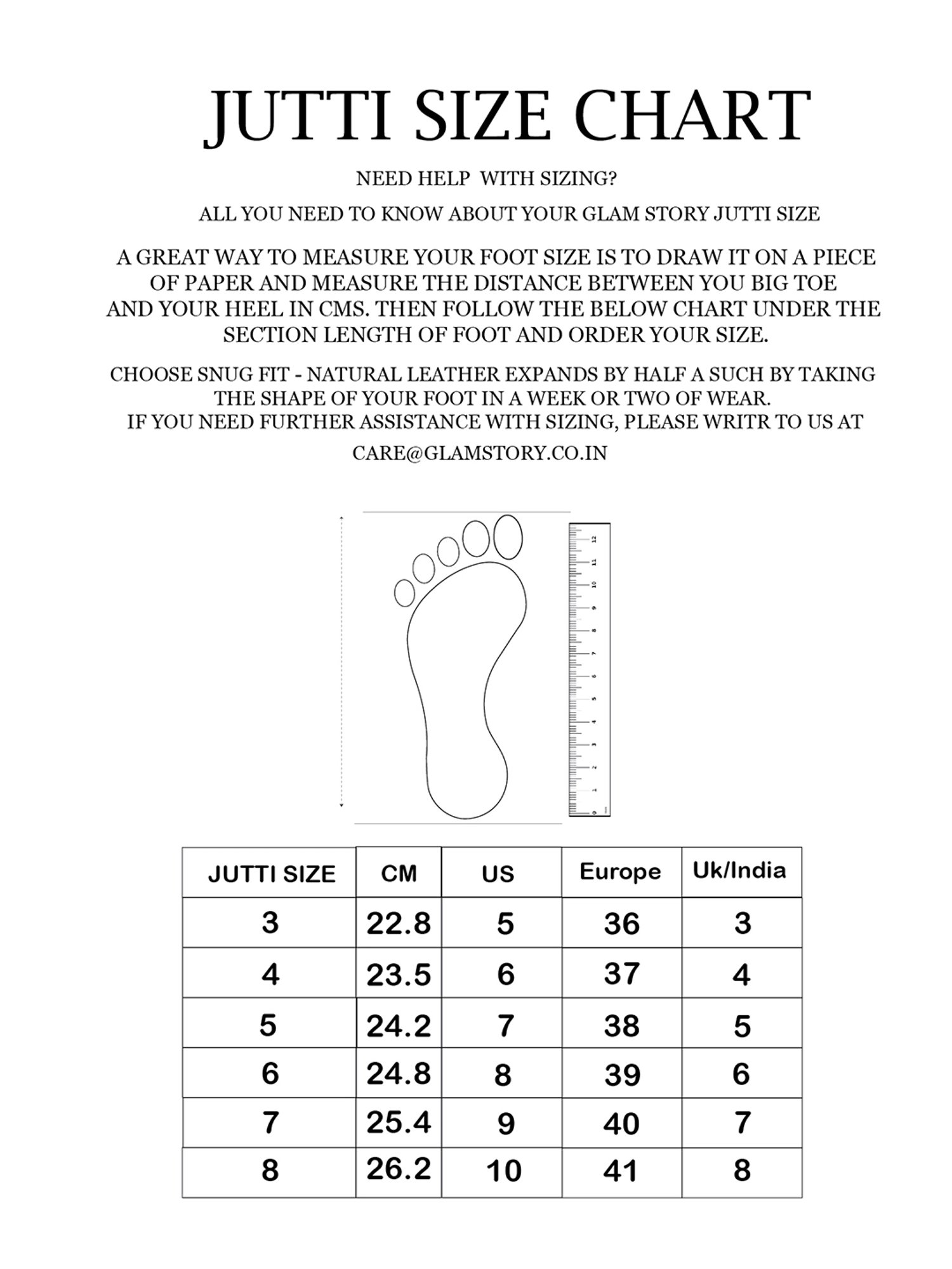 Glam Story Women's Masakali White Ethnic Juttis