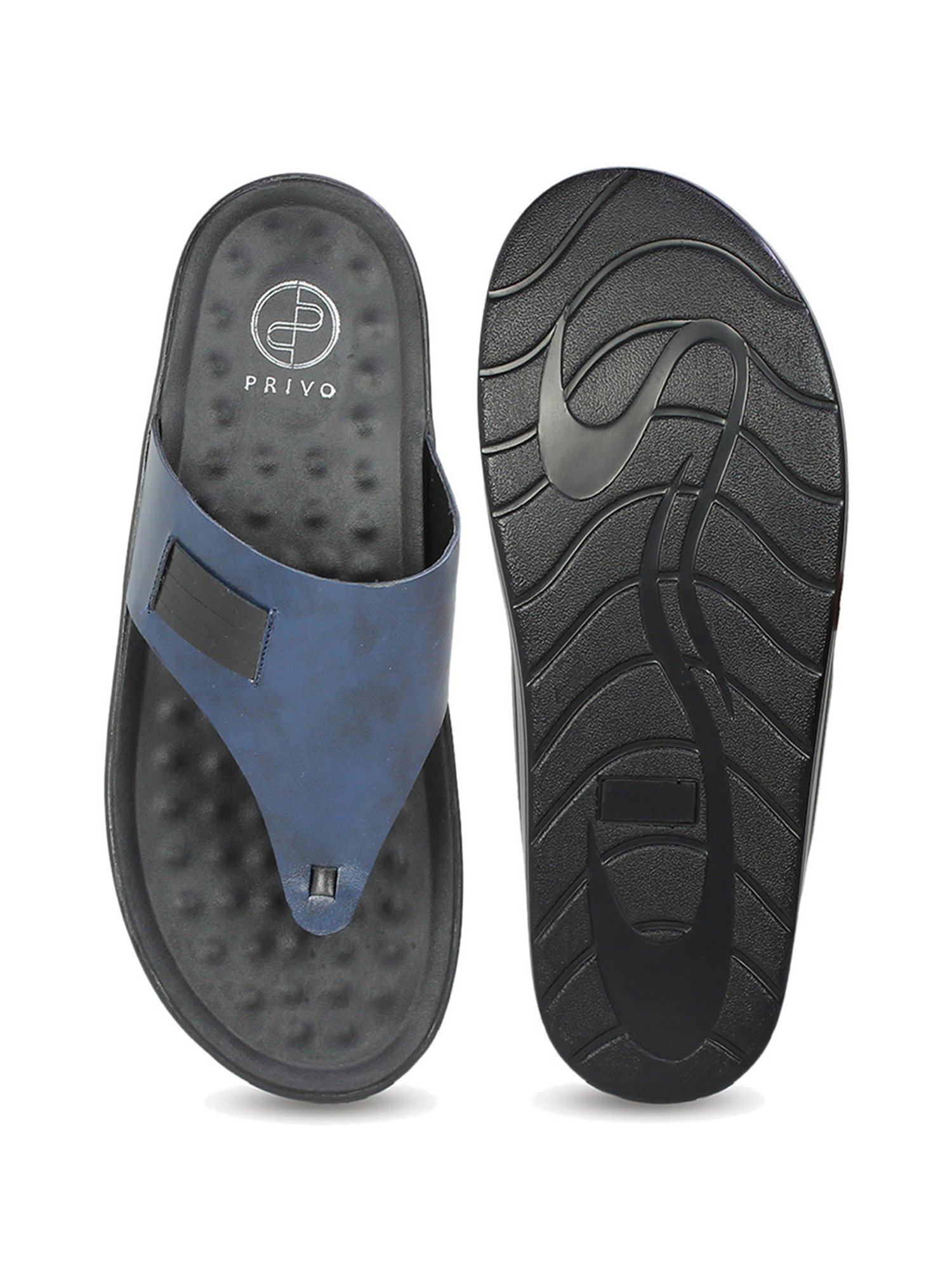 Privo by Inc.5 Men's Blue Thong Sandals