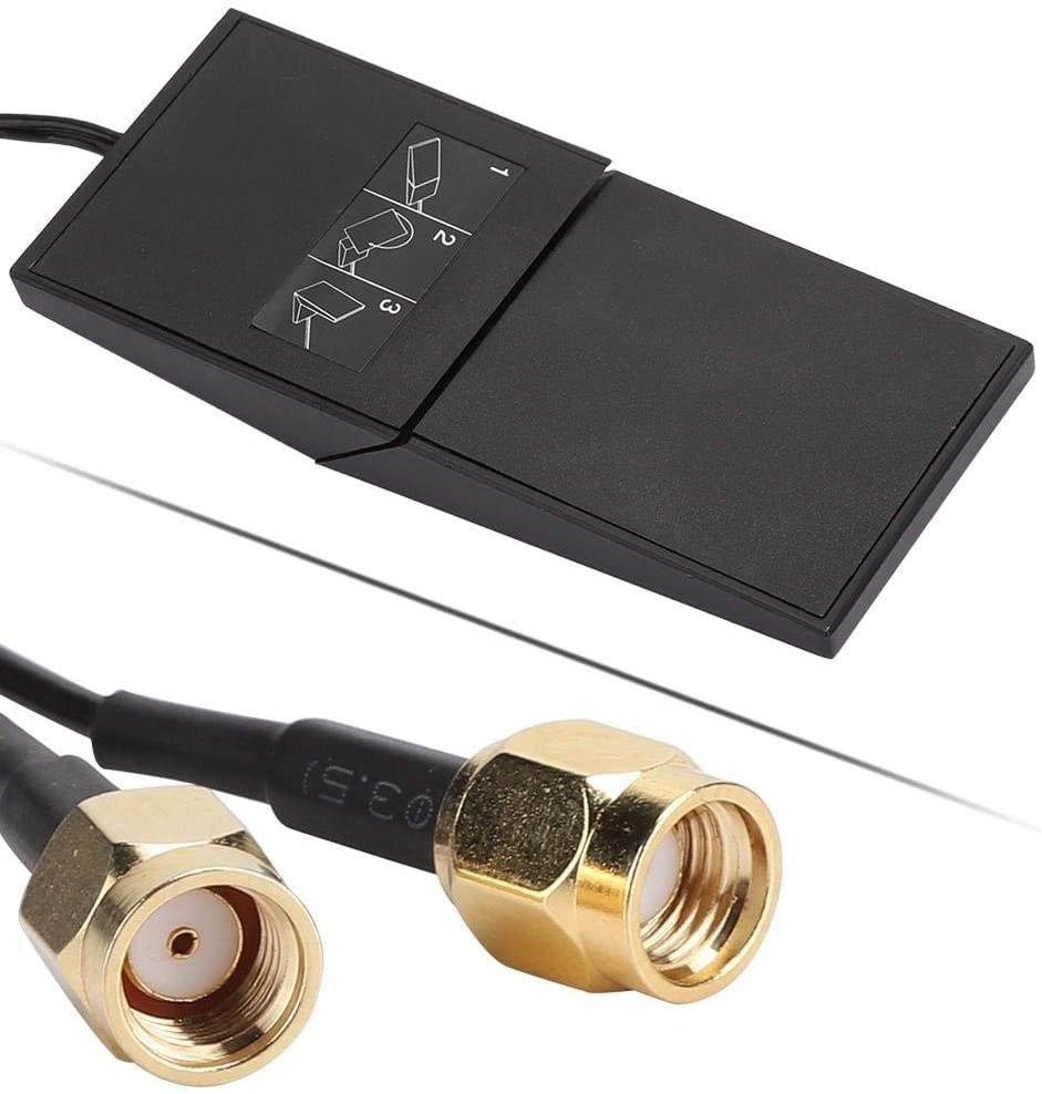 ASHATA 8dBi 2.4GHz 5GHz Dual Band WiFi Antenna Dual RP-SMA Connector Wireless Network Cards Extension Cord for Asus Linksys Router