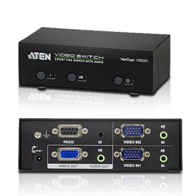 Aten 2-Port VGA Switch with Audio
