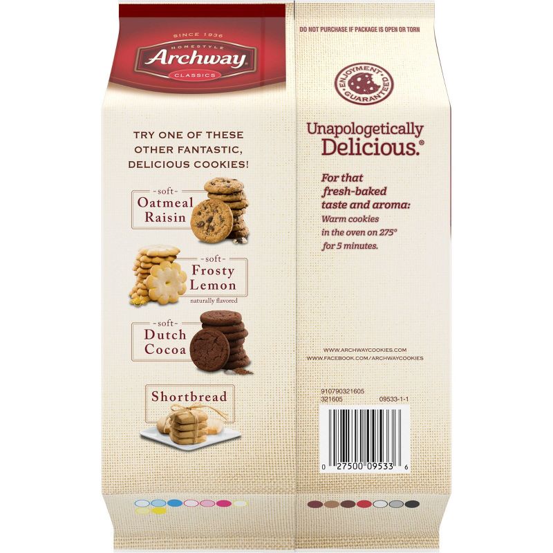 Archway Classics Crispy Iced Oatmeal Cookies - 12oz