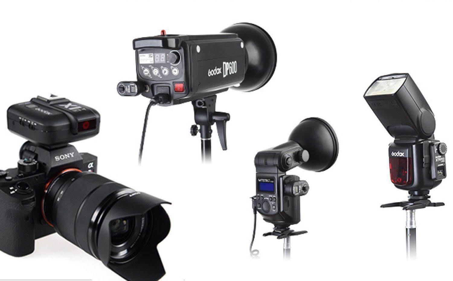 godox x1s 2.4g ttl wireless flash trigger transmitter with microfiber cloth for sony a7 a7ii a7r a7rii a6000 digital camera with mi shoe x1st transmitter