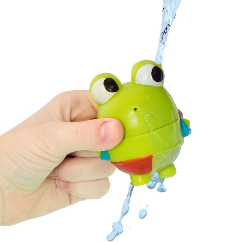 Land of B. Frog & Whale Bath Toy Set - Glow & Splash