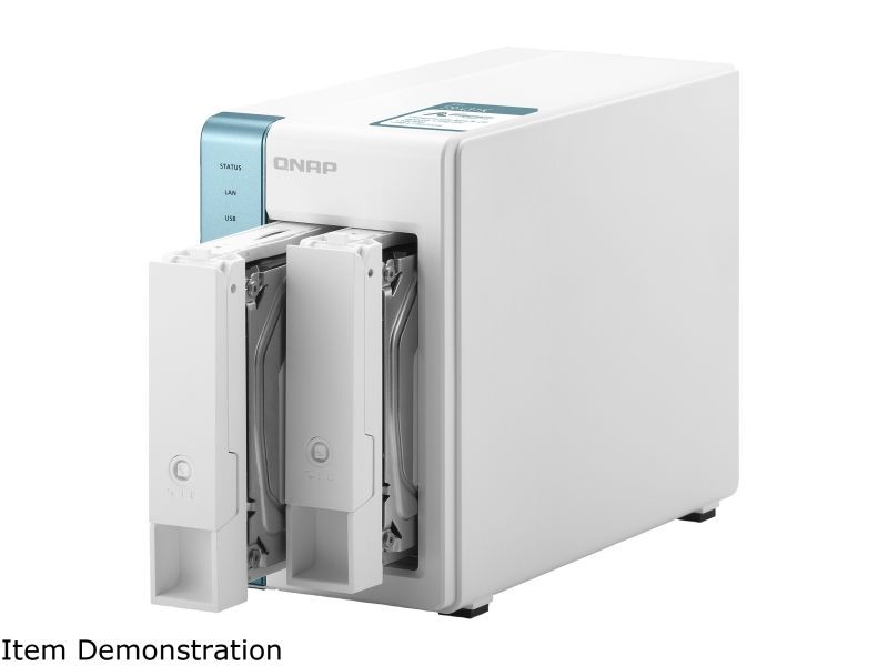 QNAP 4-Bay Personal Cloud NAS for Backup and Data Sharing 4-core 1.7GHz 1GB RAM w/ Lockable Drive Tray TS-431K-US