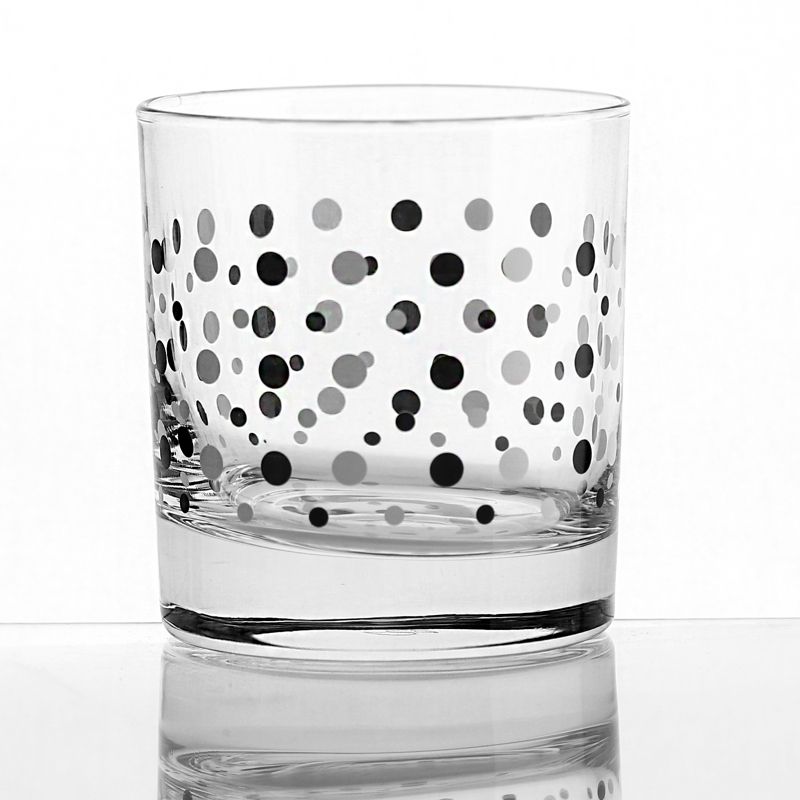 Pasabahce Istanbul 4 Piece 10.25 Ounce Double Old Fashioned Glass Cup Set