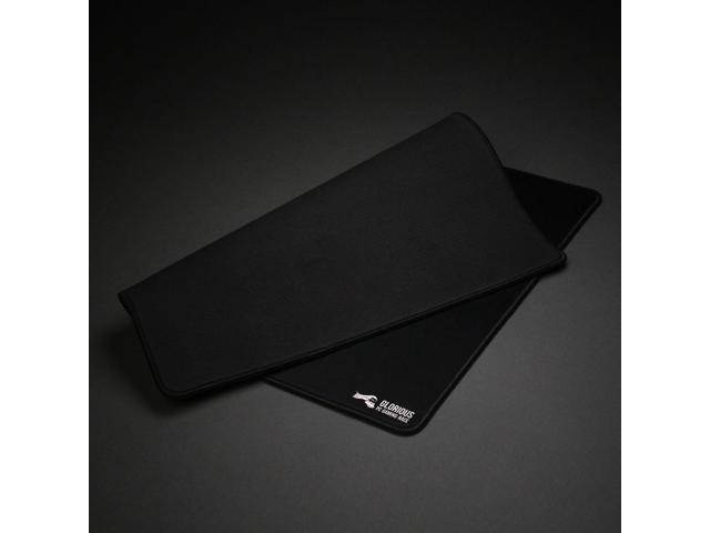 Glorious High Quality Gaming Mouse Mat / Pad - Thick , Large, Stitched Edges, 2mm thick Mousepad | 11"x13"x0.08" , Smooth cloth surface,Non-slip rubber base, Anti-Fraying stitched