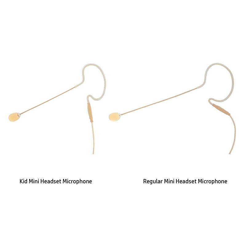 AVL630K-H4P Kids Mini Headset Microphone for Audio Technica (Tan Color)