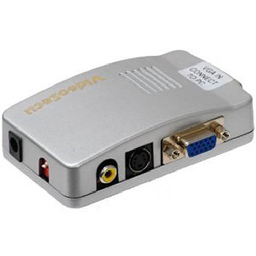 VideoSecu PC VGA to AV TV RCA Video Converter Switch Box Adapter MAC CCTV Surveillance 1L7
