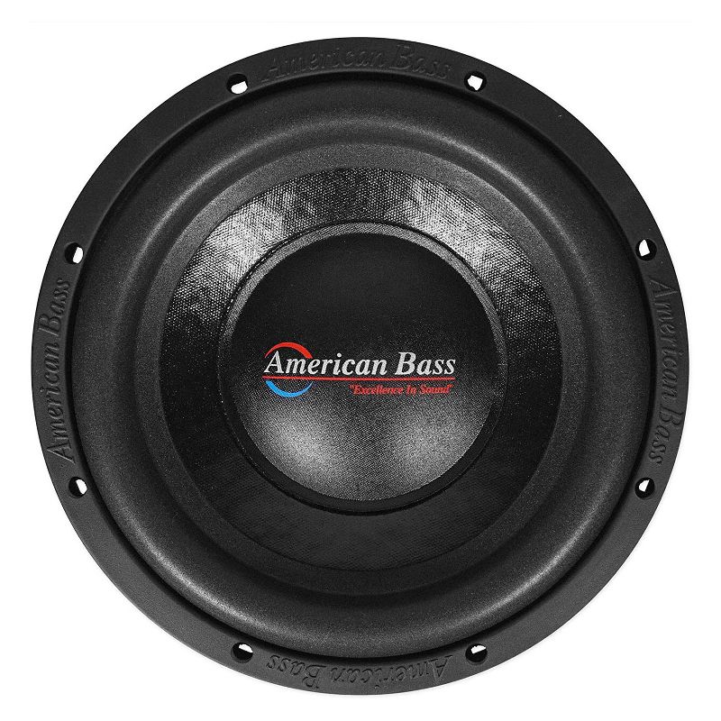 American Bass XO 1044 10 Inch Dual 4 OhmVoice Coil 600 Watt Max Power Subwoofer Speaker with 50 Ounce Magnet and 90 Ounce Motor Structure