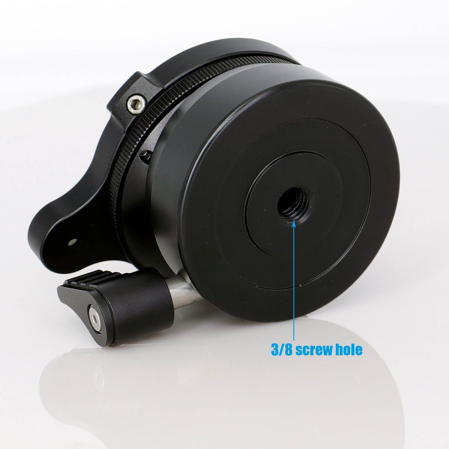 koolehaoda Tripod Leveling Base Aluminum Alloy Leveler Adjusting Plate with 1/4" Thread,Bubble Level