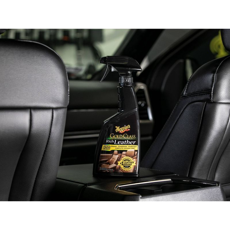 Meguiars 15.2oz Gold Class Rich Leather Cleaning and Conditioning Spray