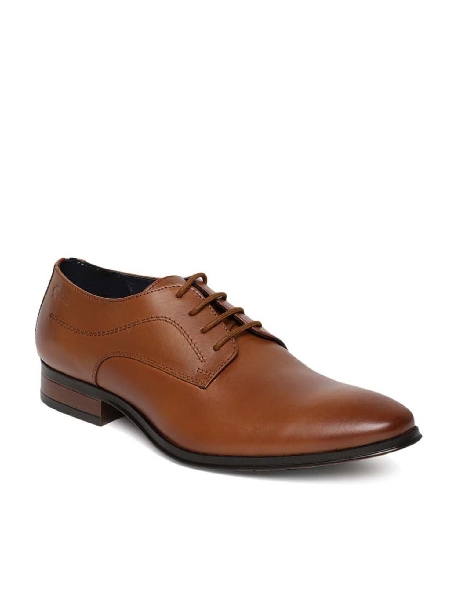 Gabicci Men's Tan Derby Shoes