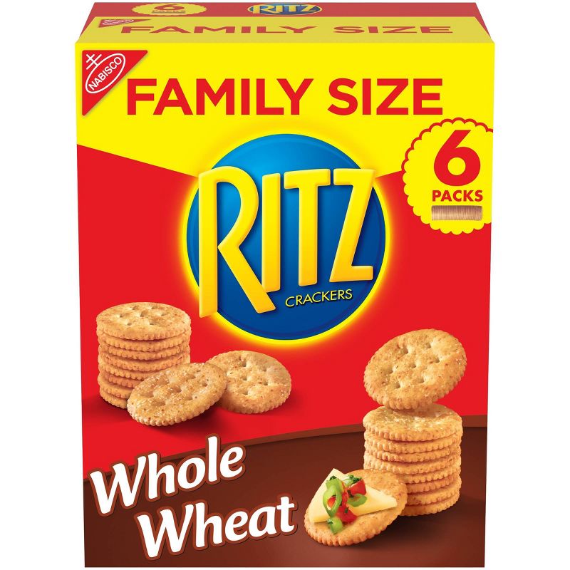 Ritz Whole Wheat Family Size Crackers - 19.3oz